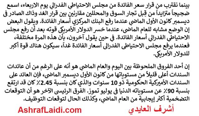 Arabic Fed Snapshot 1 أحد الفروق الملحوظة بين اليوم والعام الماضي هو أنه - Arabic Fed Snapshot 1 (Chart 1)