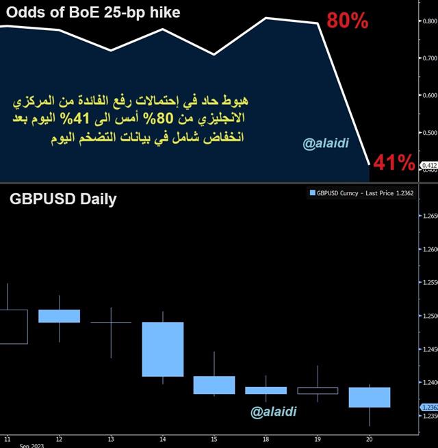 Boe Odds GBP Does it again عملها مرة أخرى - Boe Odds (Chart 1)