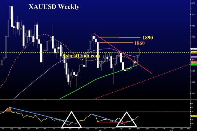 1890? - Gold Weekly Nov 10 2021 (Chart 1)