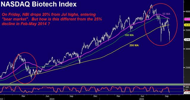 Nasdaq Biotech Sep 28 Euro Shrugs Off Spain, NBI Chart Revisit - Nasdaq Biotech Sep 28 (Chart 1)