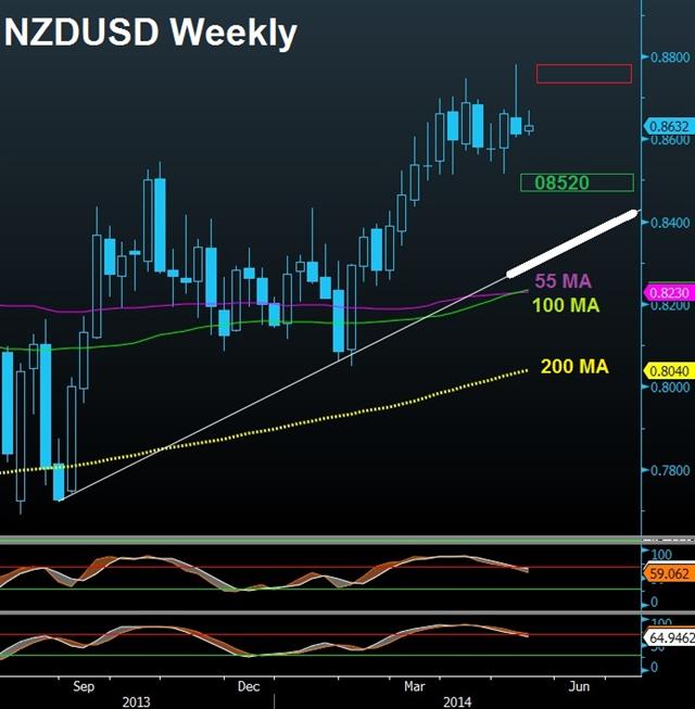 Alert on Tonight's NZD Action - Nzdusd May 13 (Chart 1)