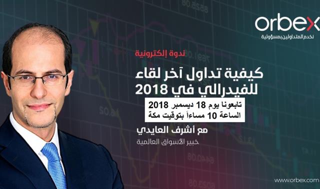 ندوة مساء اليوم مع أوربكس - Orbex Webinar Cover 18 Dec 2018 (Chart 1)