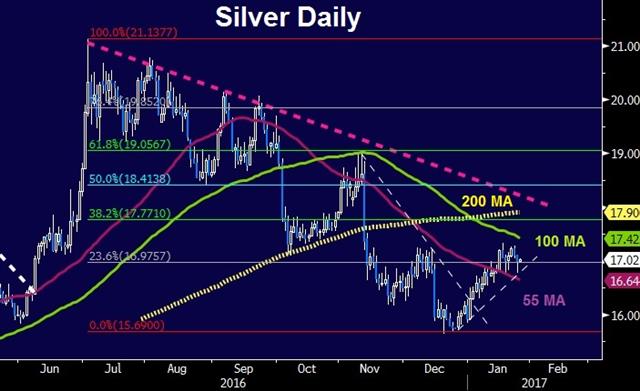 Dollar Horse Left Out - Silver Jan 25 2017 (Chart 1)