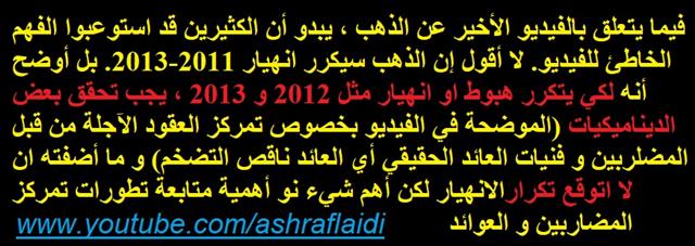 Tweet Clarification Video Arabic توضيح عن فيديو الذهب - Tweet Clarification Video Arabic (Chart 1)