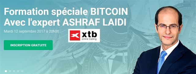 Formation spéciale Bitcoin DEMAIN à 20h00 hrs Paris - Xtb Seminar Bitcoin Francais Sep 2017 (Chart 1)