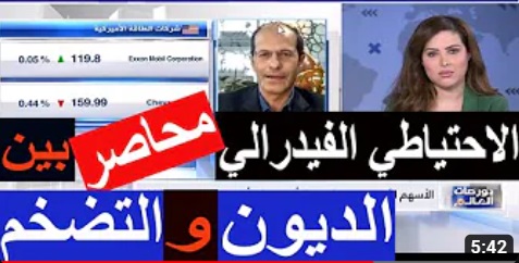 فشل الفدرالي في إقناع الأسواق - Youtube Cov Cnbcaraba Apr 5 2024 (Chart 1)