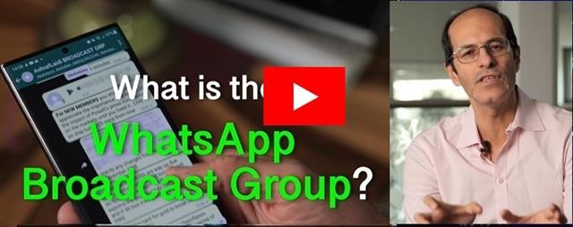 Our WhatsApp Broadcast Group - Youtube Cov Whatsappenglish With Red Video Sign (Chart 1)