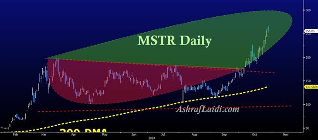 Mstr Daily Oct 29 MicroStrategy 300 - Mstr Daily Oct 29 (Chart 1)