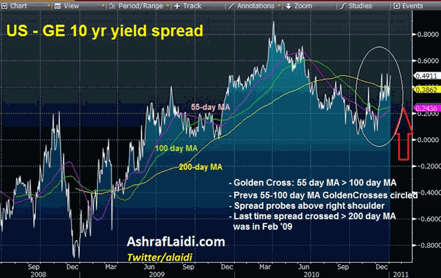 Euro: New Year, New Challenges - USGERYIELDS Jan 2011 (Chart 2)